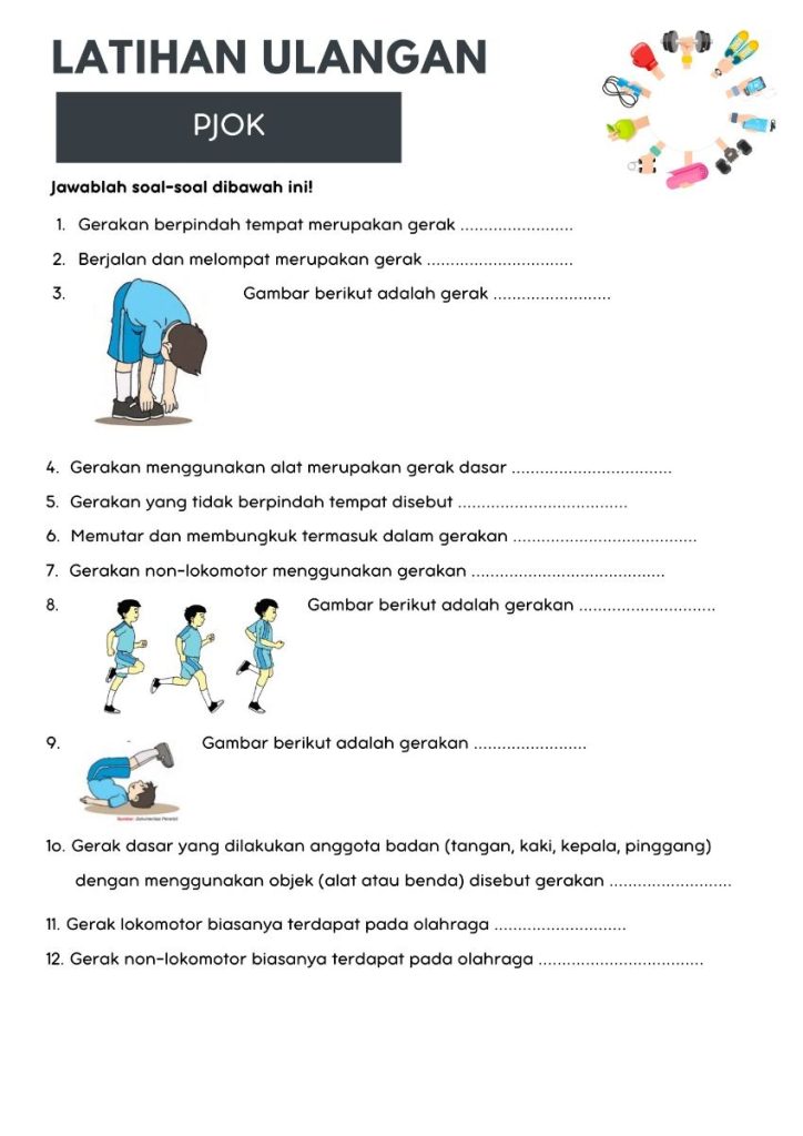 20 Soal Gerak Lokomotor Kelas 3 Semester 2 Kurikulum Merdeka Wajib Tahu!