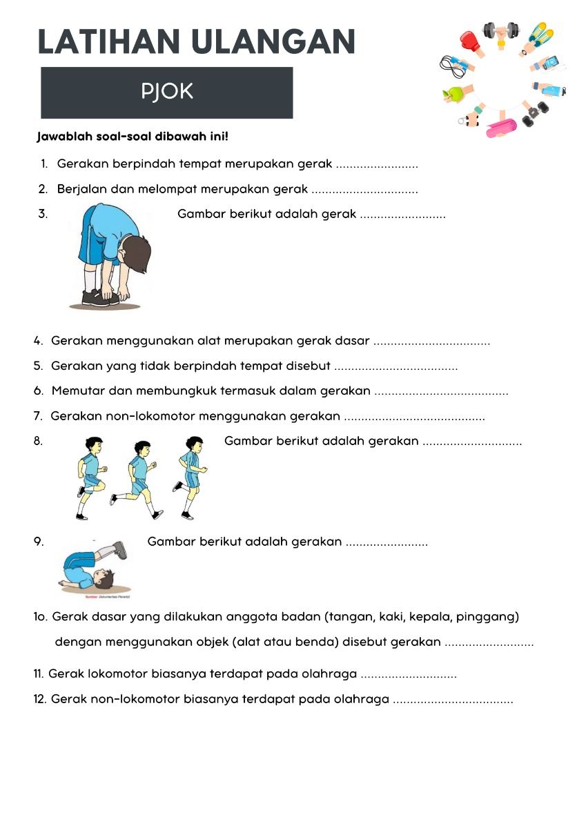 20 Soal Gerak Lokomotor Kelas 3 Semester 2 Kurikulum Merdeka Wajib Tahu!