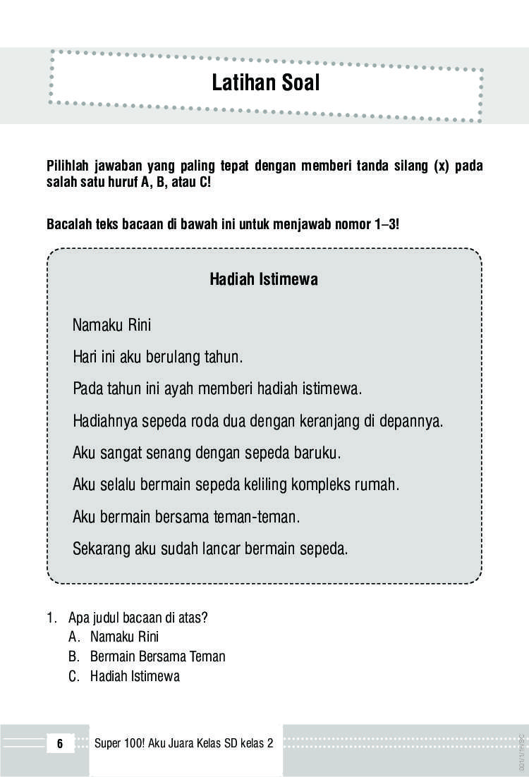 20 Soal OMI IPAS 2026 Terlengkap Kunci Jawab contoh soal kalimat tanggapan kelas 1 sd