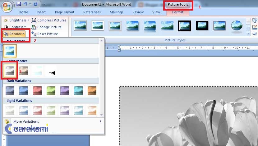 5 Cara Mengubah Background Gambar ke Warna Putih di Word, Ternyata Semudah Ini