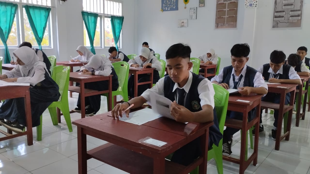 286 Siswa SMP Islam Ternate Ikuti Ujian Sekolah