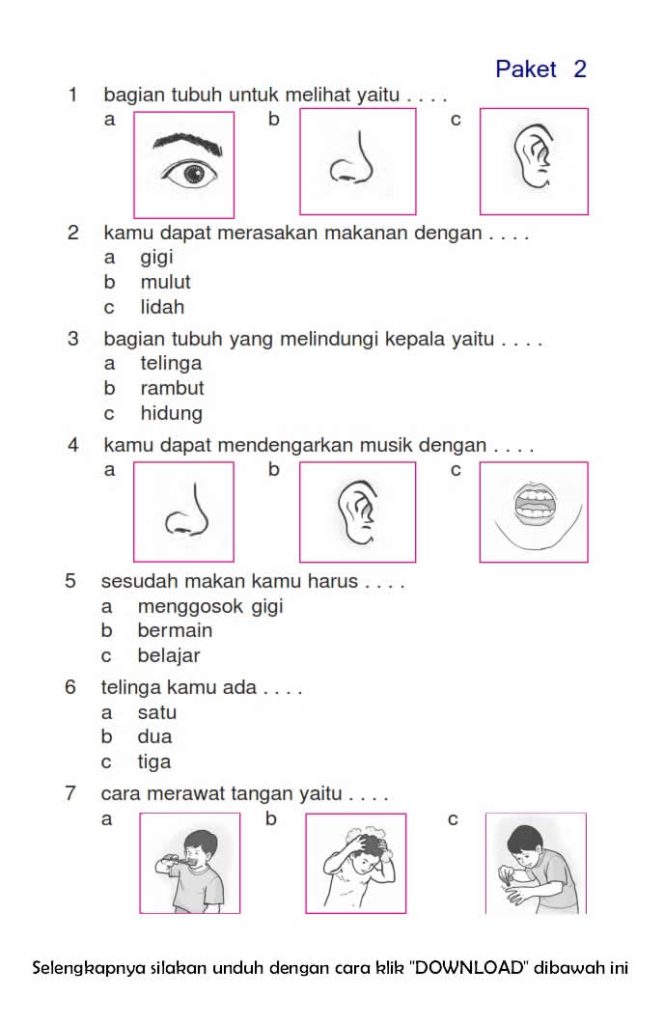 5 Soal IPA Kelas 1 SD yang Wajib Dikuasai Anak di Ujian 2026 5 Soal IPA Kelas 1 SD yang Wajib Dikuasai Anak di Ujian 2026