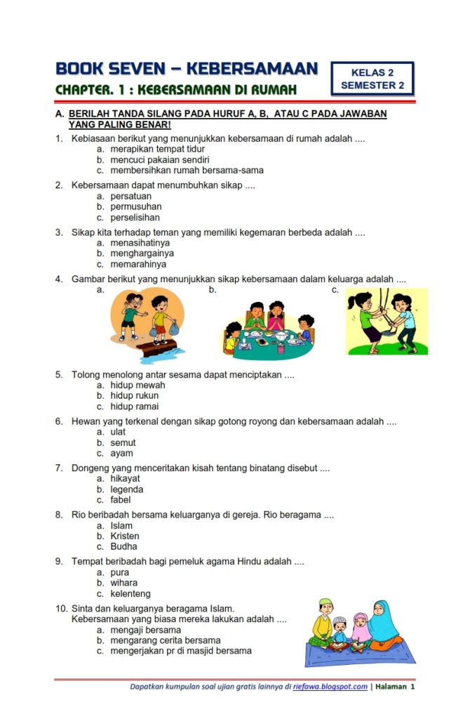 7 Contoh Soal Kelas 5 SD Tema 2 Subtema 4 yang Sering Muncul di Ujian, Wajib Tahu Sebelum Terlambat