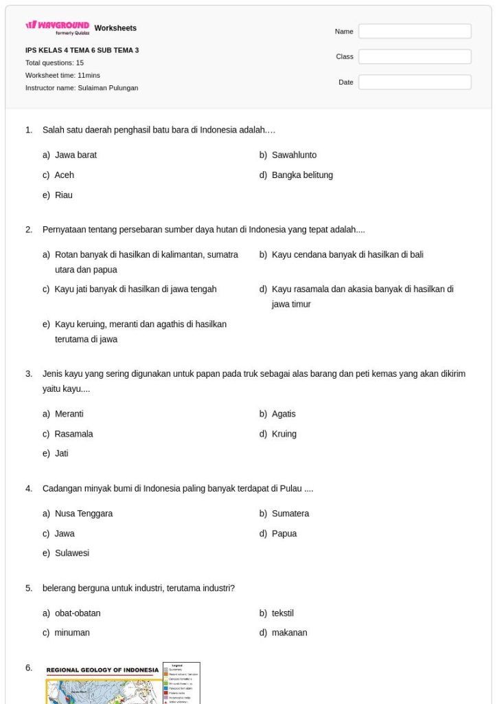 Jangan Lewatkan 5 Contoh Soal Kelas 4 Tema 6 Subtema 3 Pembelajaran 2 yang Wajib Kamu Kuasai