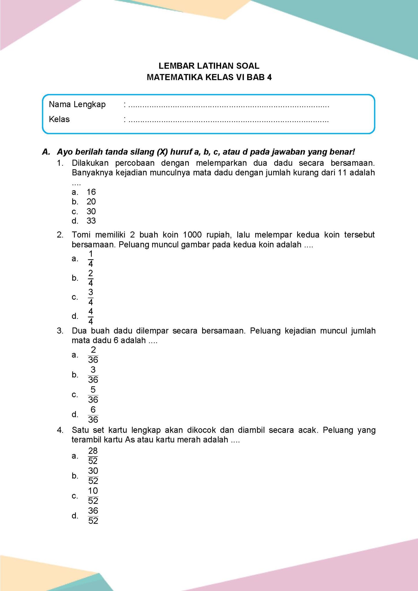 Rahasia Nilai 100 Terungkap: 7 Trik Jitu Taklukkan Latihan Soal Matematika Kelas 6 Bab 4 di 2026