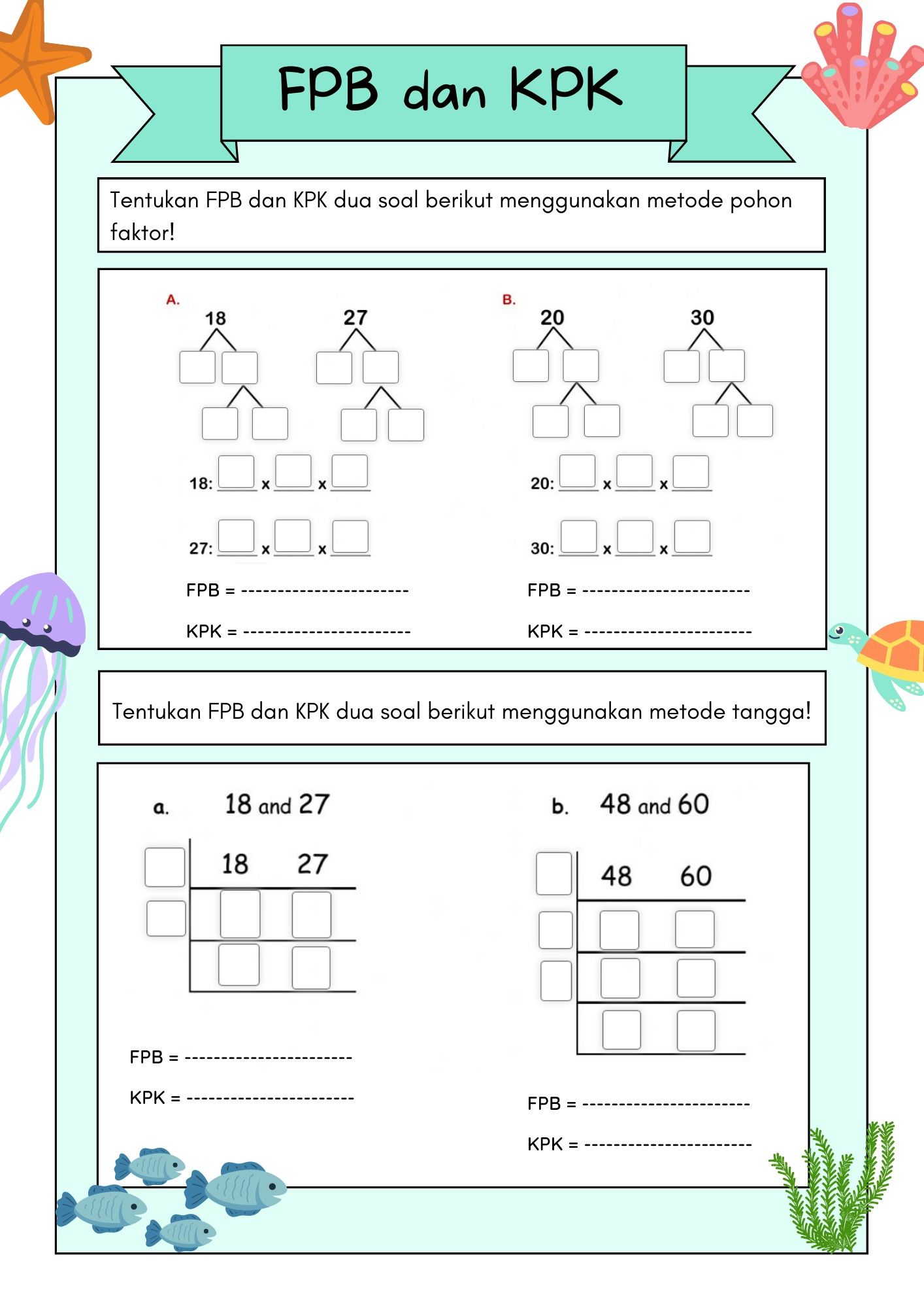 Ternyata Ini 5 Trik Jitu Menyelesaikan Latihan Soal Matematika KPK dan FPB Kelas 4 yang Sering Bikin Bingung