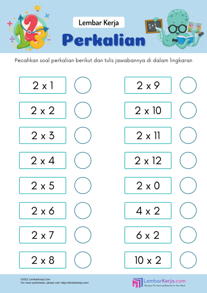 latihan soal matematika kelas 2 semester 2